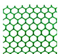 Green Plastic Mesh Net Roll - Heavy Duty 460gsm Garden Netting for Crop Protection, Animal Pens, Tree Guards, Fencing & Ground Reinforcement (1m x 10m)