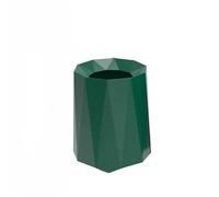Green Plastic Trash Can Waste Baet for Bathroom Kitchen Bedroom Home Office & ColDorm Garba Conter