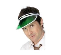 Green Poker Visor. One Size