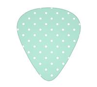 Green Polka Dots Guitar Picks 12-Pack, Guitars Accessories For Men Women Professional Guitarist, Musicians And Beginner