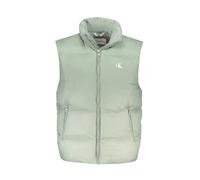 Green Polyamide Jacket with Zipper and Pockets - male - Calvin Klein - Waistcoats - Green - S - Jackets S