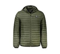 Green Polyamide Men's Jacket - male - Cavalli Class - Winter Jackets - Green - M - Jackets M