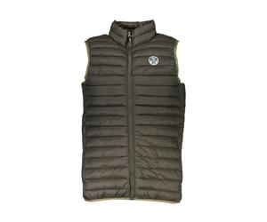 Green Polyamide Sleeveless Adventure Jacket - male - North Sails - Waistcoats - Green - 2XL - Jackets 2XL