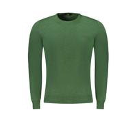 Green Polyester Pullover - male - Cavalli Class - Round-neck Knitwear - Green - M - Knitwear M