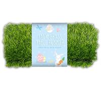 Green Polyethylene Faux Grass Table Runner, 90cm x 30cm (1 Piece) - Durable, Vibrant Design, Perfect for Spring Displays, Centerpieces, & More
