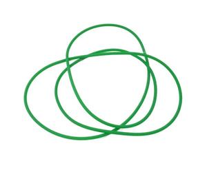 Green Polyurethane Conveyor Belt 1M/2M/5M 1000x9mm Easy Use Round Urethane Belt for Roller Drive - Flexible Ideal for Industrial Applications