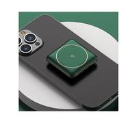 (Green) Power Bank 10000mah Magnetic Wireless Charger Powerbank For Iphone 12 13 14 Huawei Samsung Xiaomi Mini Portable External Battery