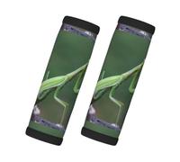 Green Praying-Mantis, 2 Pcs Luggage Handle Wrap Grips, Comfort Soft Handle Covers Luggage Tag