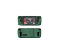 (green) Protective Case With Kickstand For Steam Deck Hard Pc Military Grade Protector Cover Compatible With Steam Deck