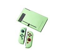 (Green) Protective Shell NS Switch Game Host Console TPU All-inclusive Soft Cover Protection Case Pouch For Nintendo Switch Accessories