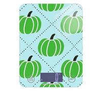 Green Pumpkin Checkered Blue bariatric Food Scale Digital 11lb/0.18oz, 5kg/5g Precise Small Weight Scale Grams with 4 Unit for Keto Keto Keto pesa para comida