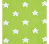 (Green) Pure Cotton Stars Fabric 150cm Wide