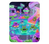 Green Purple Cartoon Monsters Pool Easy Clean Food Scale for Kitchen 11lb/0.18oz, 5kg/5g Scale for Grams and Ounces with 4 Unit for Baking Espresso Baking (Batteries not Included)