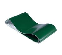 Green PVC Conveyor Belt Perimeter:1100mm-1400mm Width:20/25/30/35/40 Drive Belts(1300mm,1MM THICK_40MM)