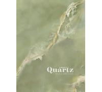 Green Quartz - Decorative Coffee Table Book for Display | Ideal for Interior Design Styling and Home Staging: Elevates Aesthetic Projects as Stacking Accent Decor - Minimal Interior Layout