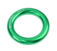 Green Rappel Ring 22KN Bail-Out Connector for Tree Climbing Arborist Hammock