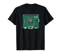 Green Raspberry Pi (Micro Computer Design) T-Shirt