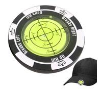Green Reader Ball Marker | Clear Scale Sensitive Green Reader for Golf Hat Clip | Multifunctional Pocket Size Golf Accessories, Precise Reading Aid for Clubs, Court