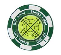 Green Reader Ball Marker, Golf Ball Markers for Putting Green | Stainless Zinc Alloy Glof Hat Clip Ball Marker,Portable Golf Accessories