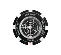 Green Reader - Golf Putt Training Aid | Golf Accessories, Double Sided Precision Level Ball Marker, Putt Line Reading Aid for Adults, Professionals,