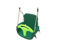 (Green) Rebo 3 in 1 Baby Toddler Children's Growable Swing Seat - Perfect for Swing Sets and Climbing Frames
