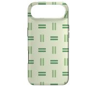 Green Rectangle Vertical Lines Geometric Pattern Case for iPhone Air