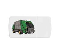 'Green Refuse Lorry' Pill Box with Tablet Splitter (PI00034325)