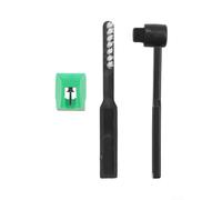 Green Replacement Stylus for AT95E Cartridge Elliptical ABS Green Turntable Needle for AT-LP120USB Decks Elliptical Diamond Stylus Green for Vinyl Records Compact 3x5cm Green Stylus for Audio for