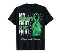 Green Ribbon Cousin Bipolar Disorder Awareness T-Shirt