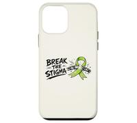 Green Ribbon Mental Health Awareness Break the Stigma Case for iPhone 12 mini