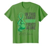 Green Ribbon Survivor Fighter CDKL5 Awareness T-Shirt