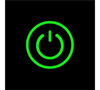 Green Ring Metal Push Oxidized Button Switch LED Light Momentary Latching 5V 12V 24V 1Pcs(19mm,LATCHING_12-24V)