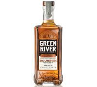 Green River Distillery Full Proof Kentucky Straight Bourbon Whiskey 75cl, 58.7% ABV - Barrel Strength, Mash Bill, Small-Batch Blend of 5-7 Year Barrels - Sip Neat, Over Ice or Classic Cocktails
