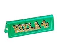 Green Rizla Standard Medium Thin Cigarette Rolling Papers Genuine Single Pack
