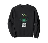 Green Roots Only Green Tea Eco Fresh Purity Vitality Zen Sweatshirt