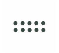 Bi-Office Round Magnets 30mm Green (Pack 10)
