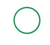 Green Round PU Belt Diameter 4mm Length 150-500mm Polyurethane Conveyor Synchronous Belts Strip Driving Motion Cord Transmission Belt(500mm)