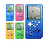 (Green) RS-99 Classic Game Console Tetris Block Game Puzzle Games Handheld Game Machine