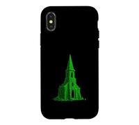 Green Ruined Church Witch House Case for iPhone X/XS