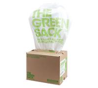 The Green Sack Pedal Bin Liner In Dispenser White, Pack of 300 VGR0605