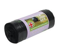 Green Sack Light Duty Bin Bags 5 L Black PE (Polyethylene) 18 microns Pack of 20