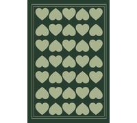 Green Sage Hearts Notebook: A Simple College-Ruled Journal for Daily Reflection and Intentional Living - 6x9 Matte Softcover, 120 Pages