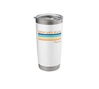 Green Sands Beach Hawaii Stainless Steel Insulated Tumbler