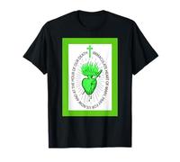 Green Scapular of the Immaculate Heart of Mary T-Shirt