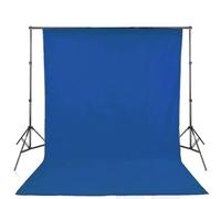 Green Screen Background DIY Length Photography Studio Non-woven Backdrop Background Screen 5 Colors Black White Green Gray Blue For Studio Photo Video Shooting(Blue,300X160CM)