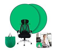 Green Screen Chair,56 IN Pop up Greenscreen With Stand Chair Background for Videography Video Chats Conference Gaming,Tik Tok, Zoom Studio, Collapsible Portable Green Screen on Chair,Chroma Key