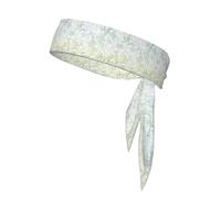 Green Sea Blue Seaweed Print Ninja Headbands,Adjustable Head Tie For Men, Sports Sweatband For Yoga Running Basketball