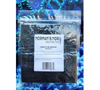 Green Seaweed Sheets 100 Package of 4” x 7.5” Nori Seaweed Sheets, for All Algae Eating Fish, 100% Natural, Nutrient-Dense, Super Thick