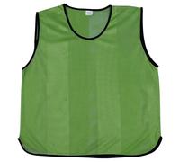 Sterling Sports 10 X Training Bibs Sports Mesh Football Bibs Adult - Quick Dry Football Training Equipment For Soccer, Rugby, Basketball & Cricket - Ideal Team Practice Vests (Green, Senior)