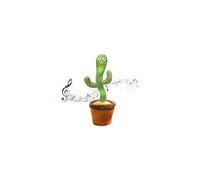 (Green) seOSTO Dancing Cactus Toy Repeat What You Say, Talking Cactus Toy Singing Cactus Mimic Toys for Year Old Boys Girls Kids Gifts, Baby Encourage Speech
